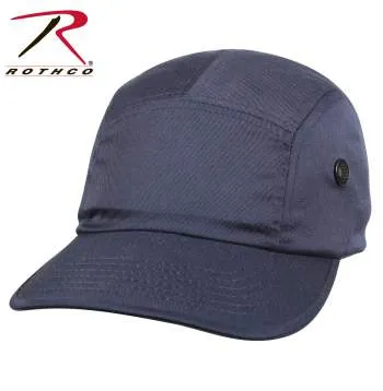 5 Panel Military Street Cap Navy Blue