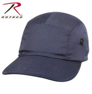 5 Panel Military Street Cap Navy Blue