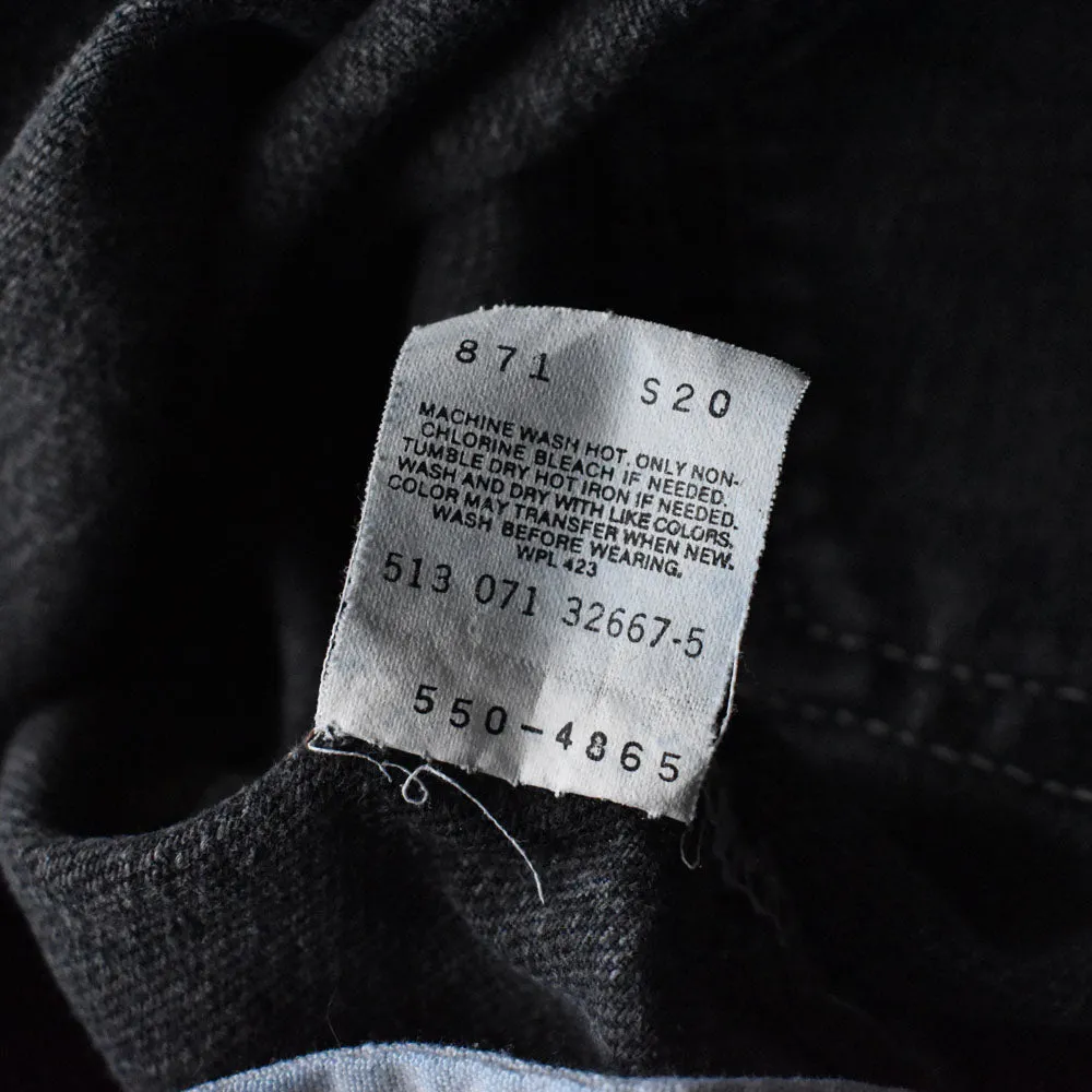 90's Levi's 550 Relaxed fit ケミカルウォッシュ デニムパンツ USA製 240203