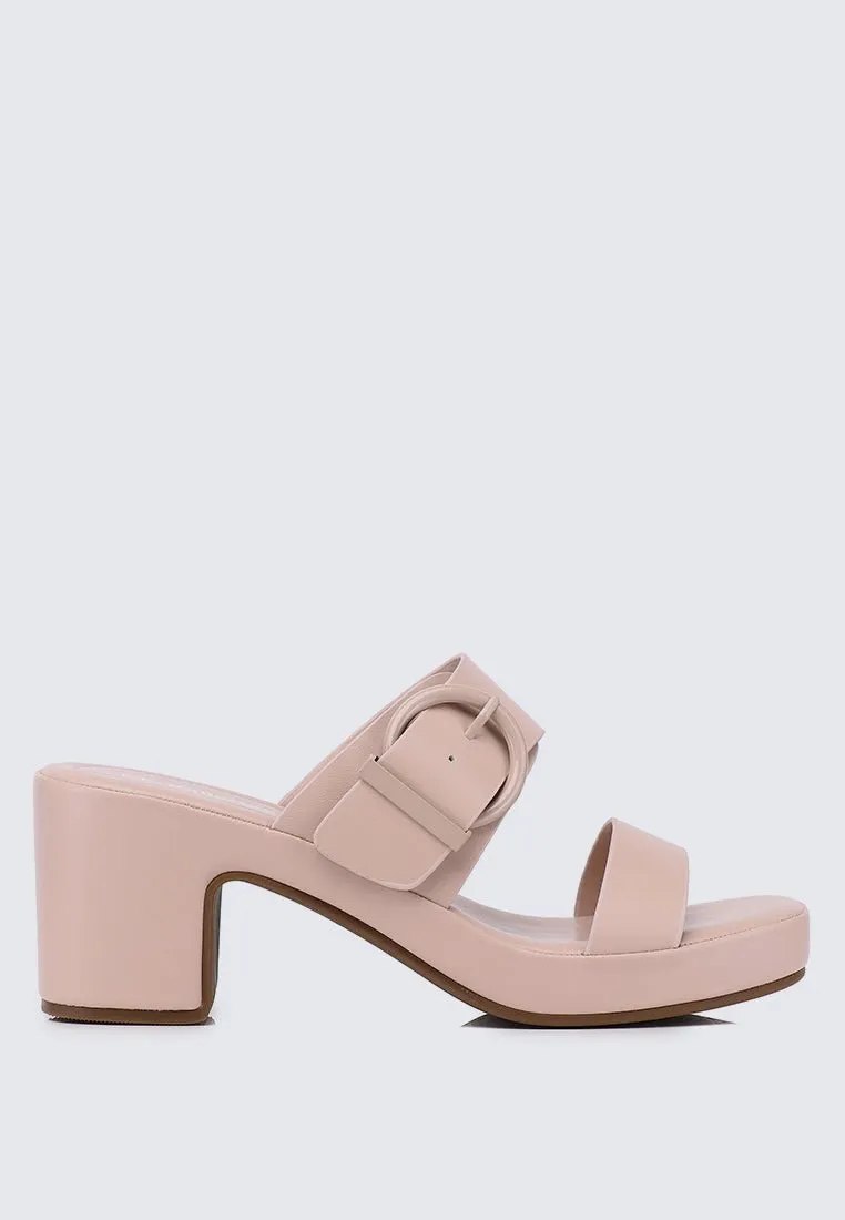 All Day Walk Comfy Wedges In Nude Pink