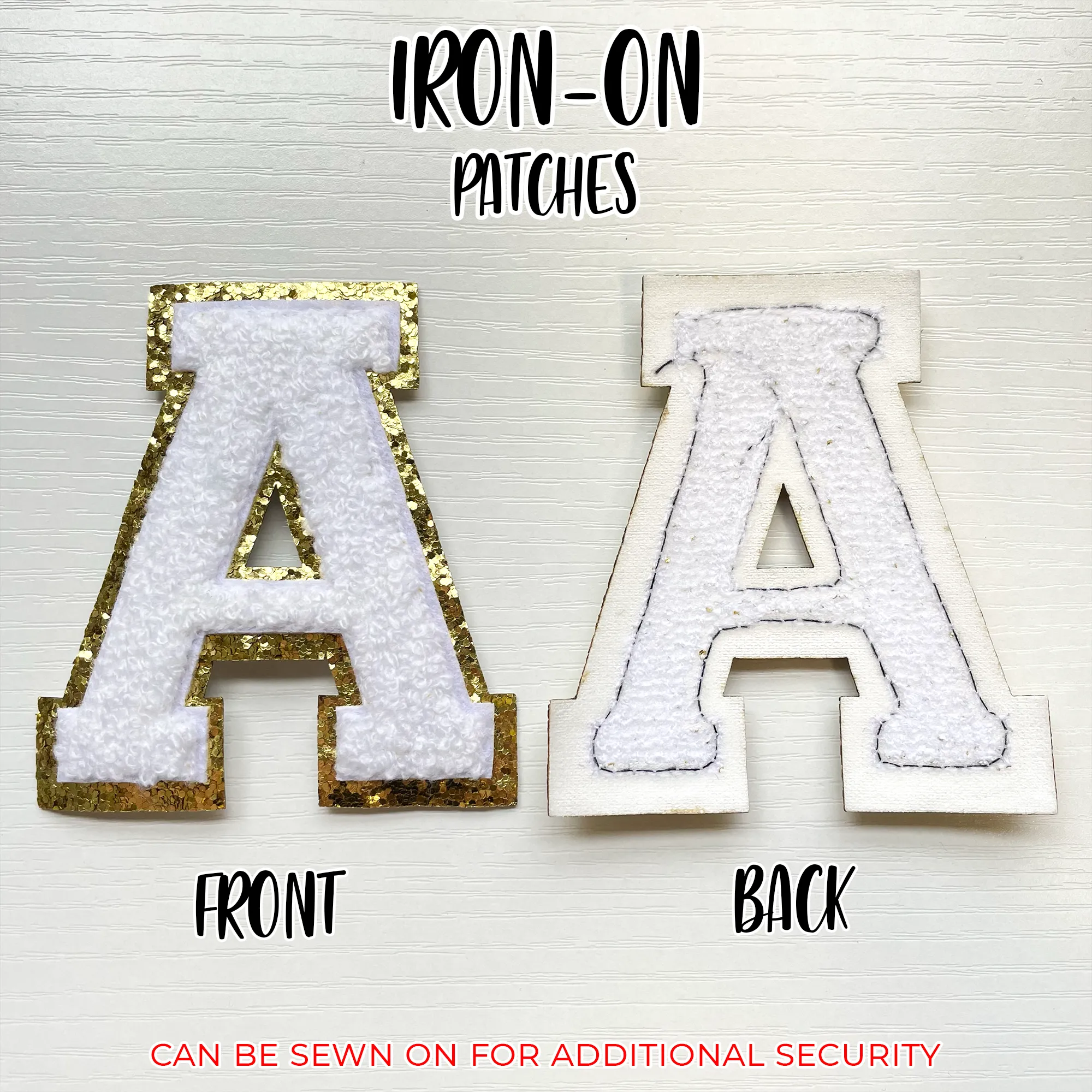 Alpha Gamma Delta Iron-On Patch Set