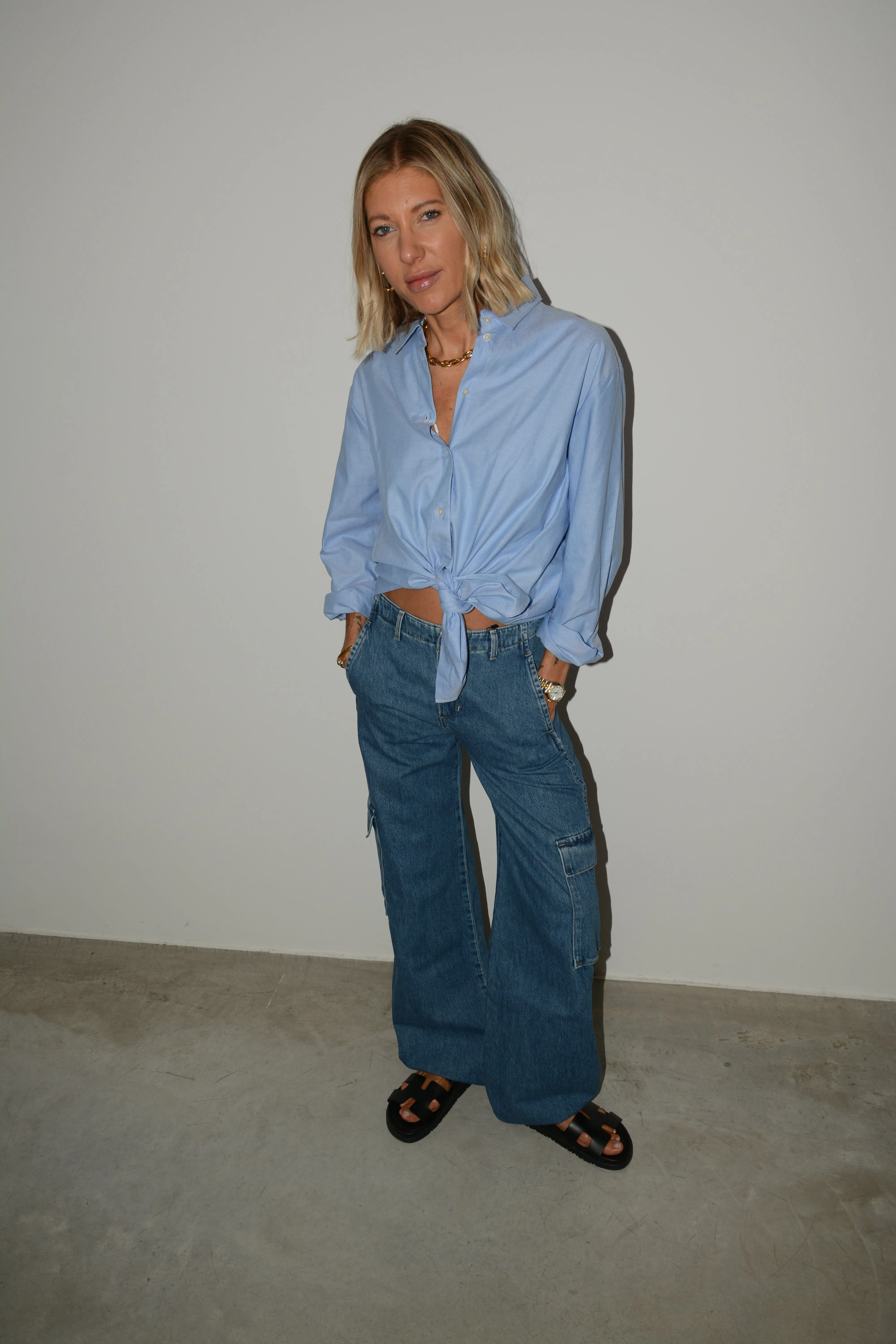 BAGGY CARGO DENIM