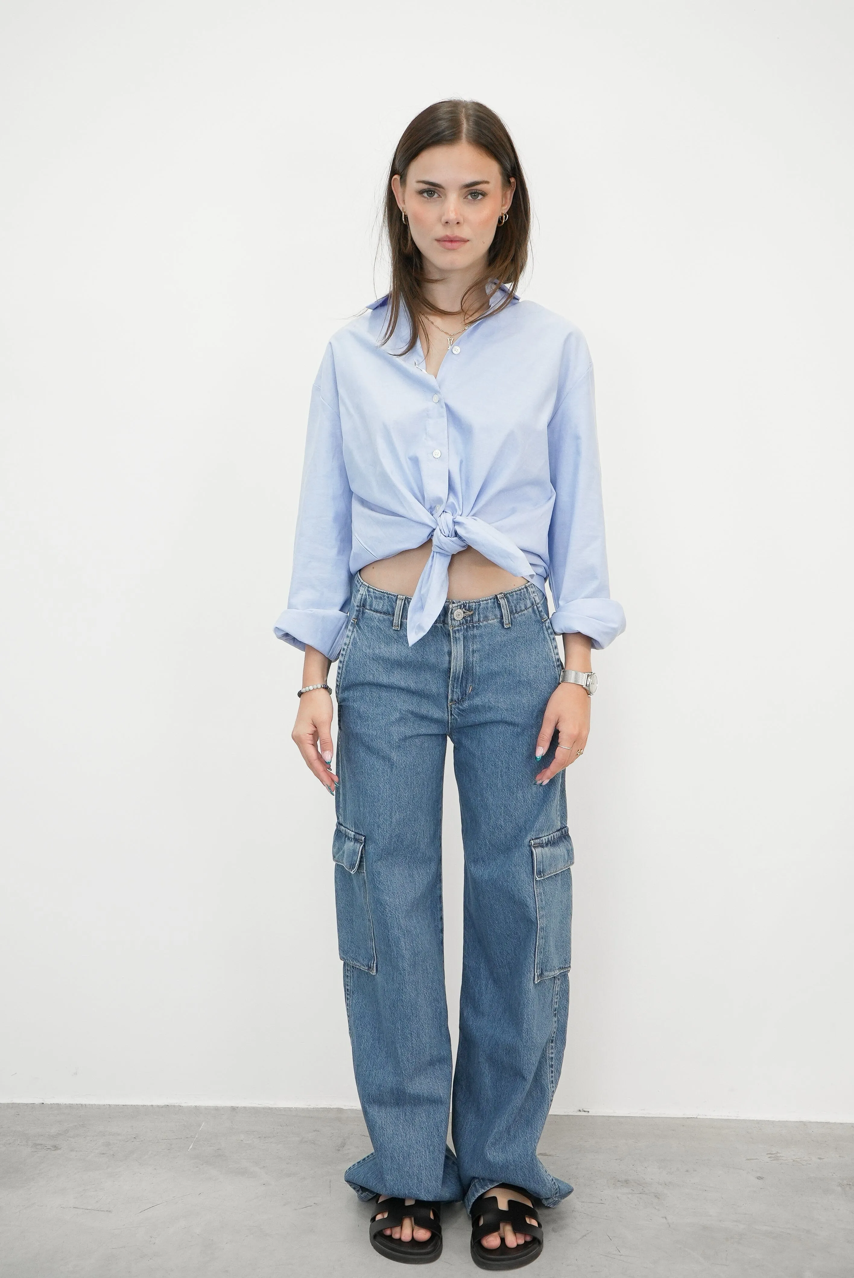 BAGGY CARGO DENIM