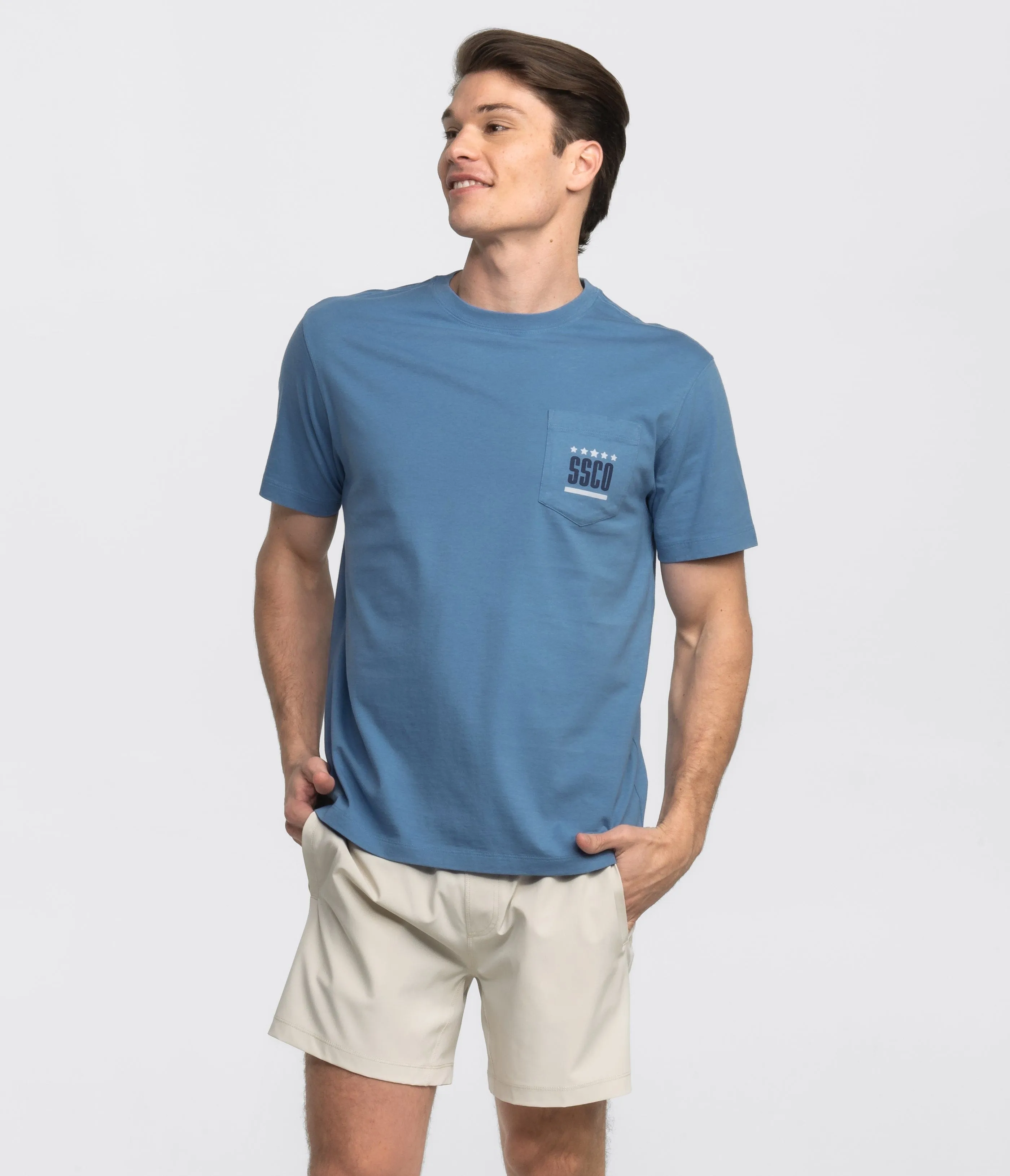 Battle of the Bands Tee SS - Nautical Blue