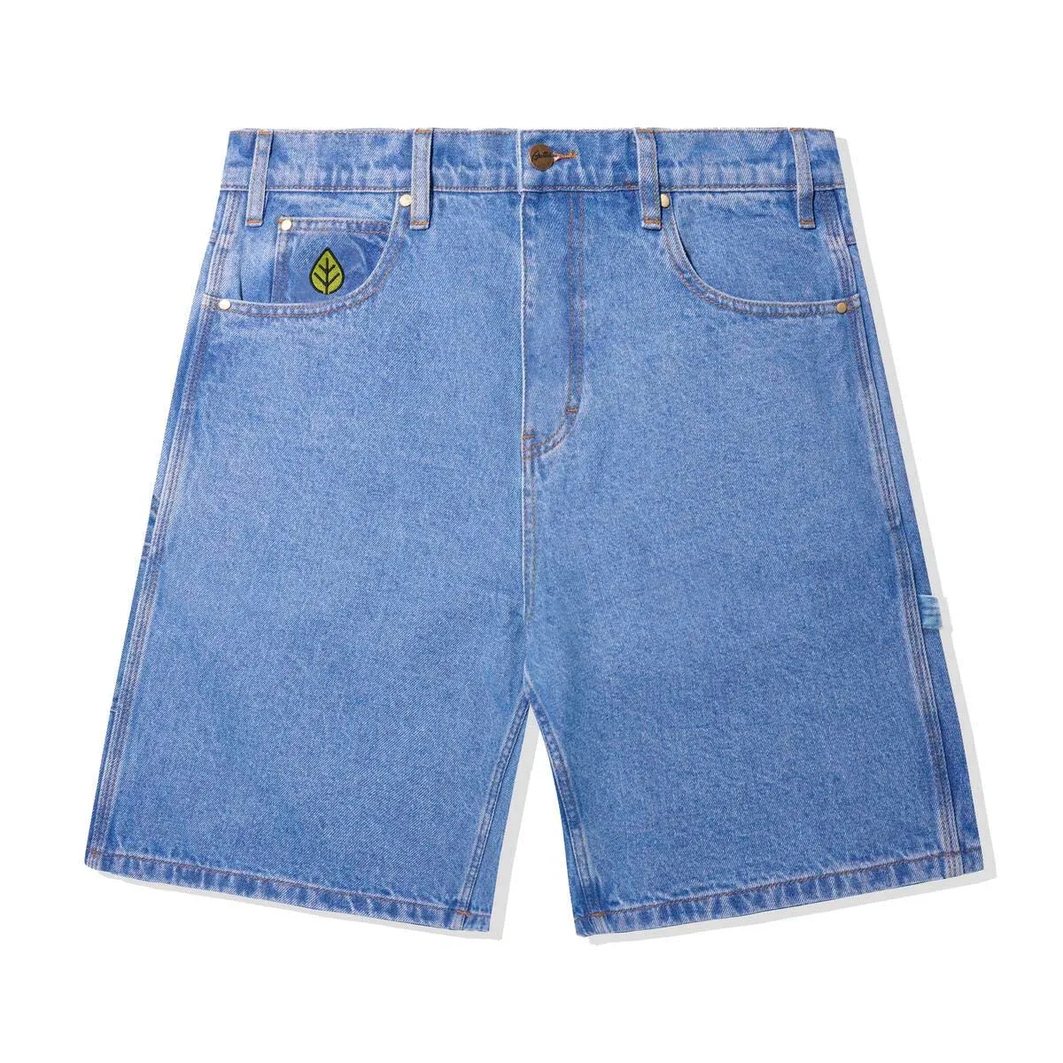 Butter Goods - Weathergear Heavy Weight Denim Shorts Washed Indigo