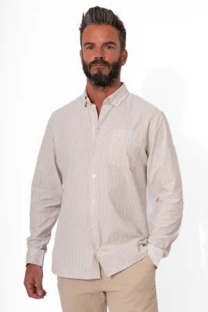 Casual Friday Chateau Gray Cotton Shirt