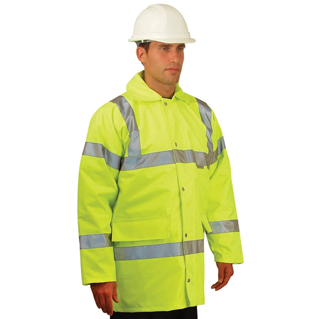 Class 3 Premium 5-In-1 Parka - Lime - 2XL