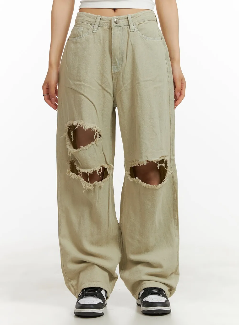 Destroyed Baggy Jeans CY407