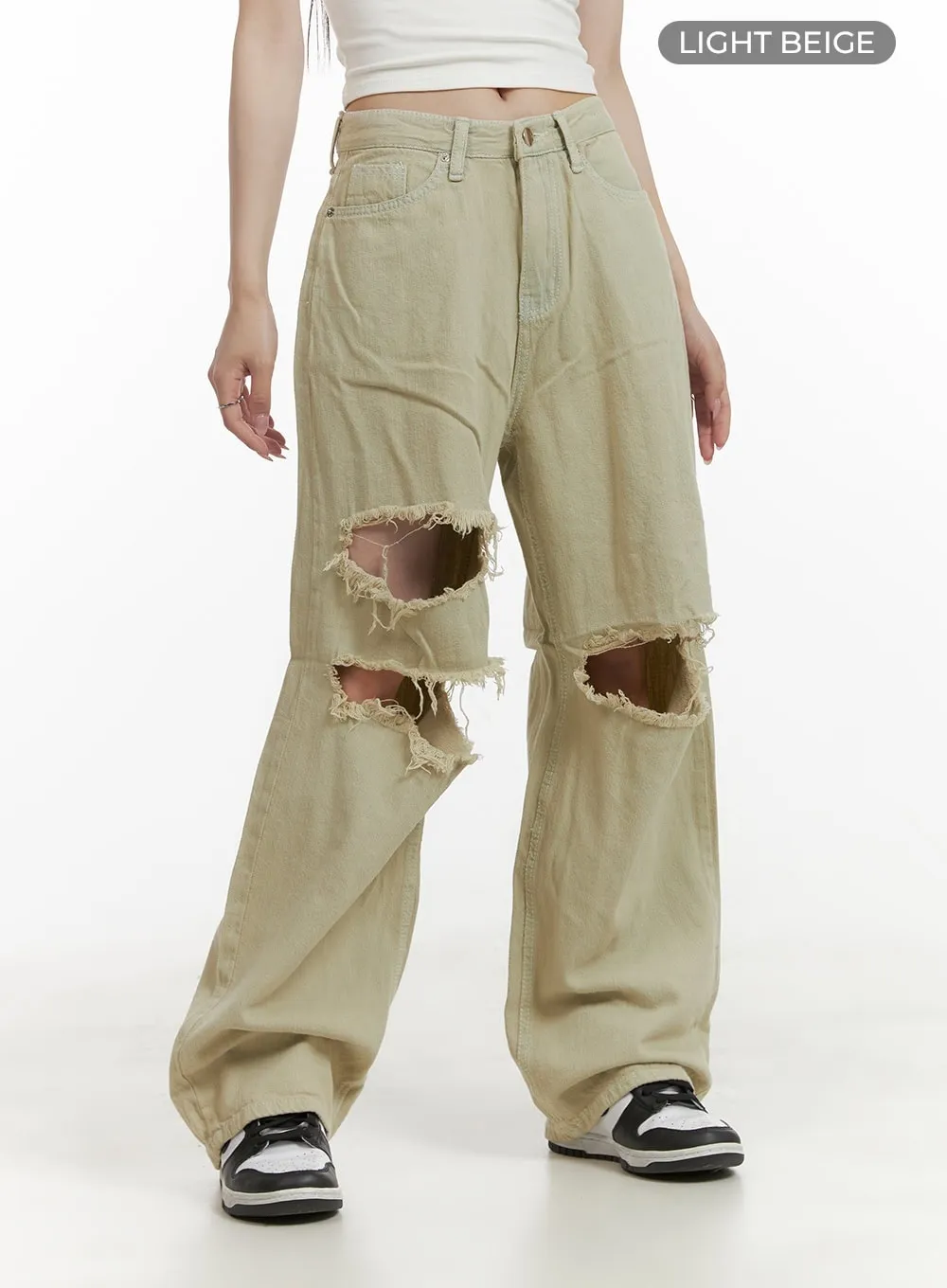 Destroyed Baggy Jeans CY407