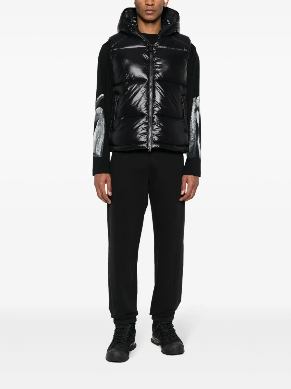 Dexter hooded gilet
