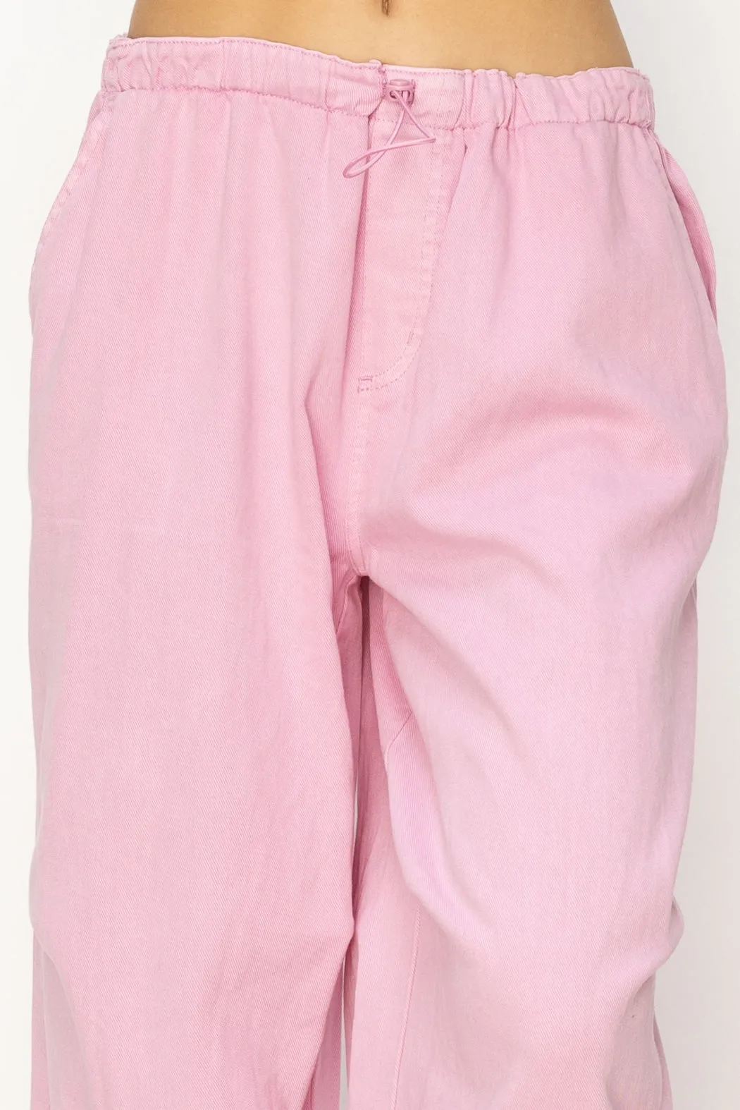 DZ24A518-Mid Rise Parachute Pants
