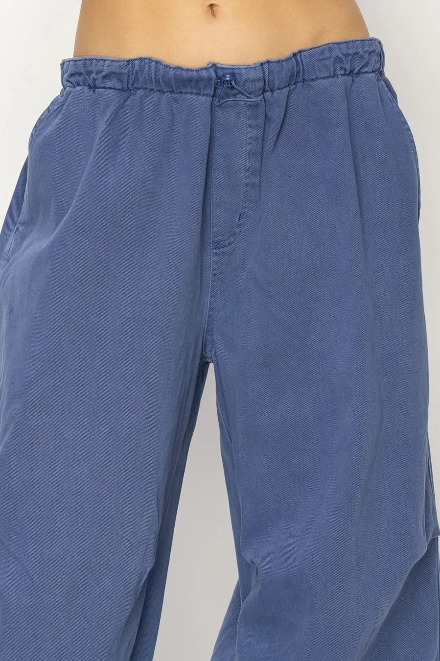 DZ24A518-Mid Rise Parachute Pants
