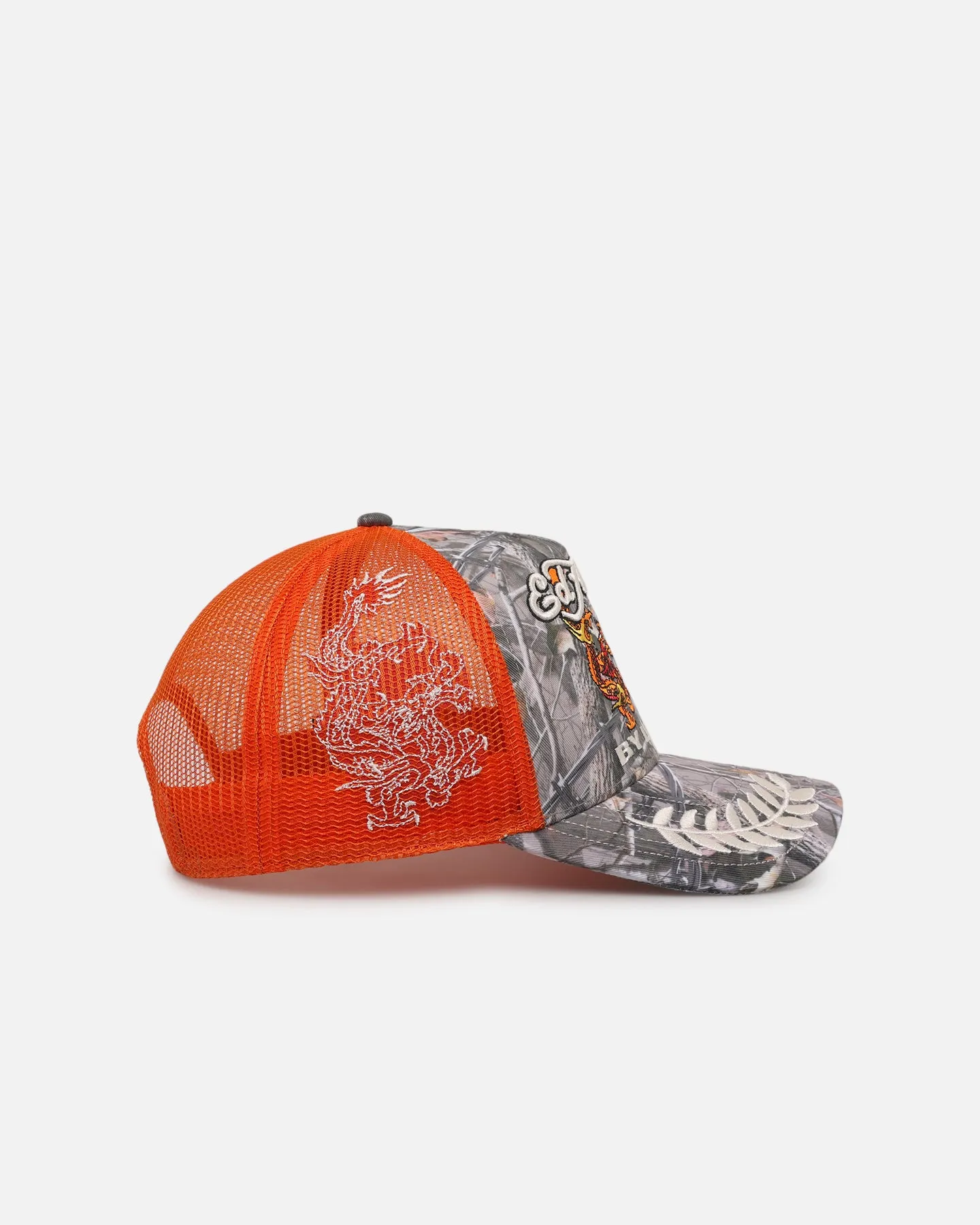 Ed Hardy X Loiter Trucker Snapback Real Tree Camo