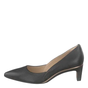 Ellis Rose Black Leather