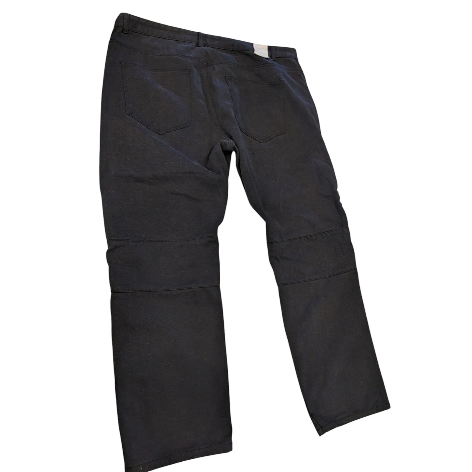 Encrypted Supply Company Men 46 Distressed Denim Jeans Grunge Moto Ripped Accent