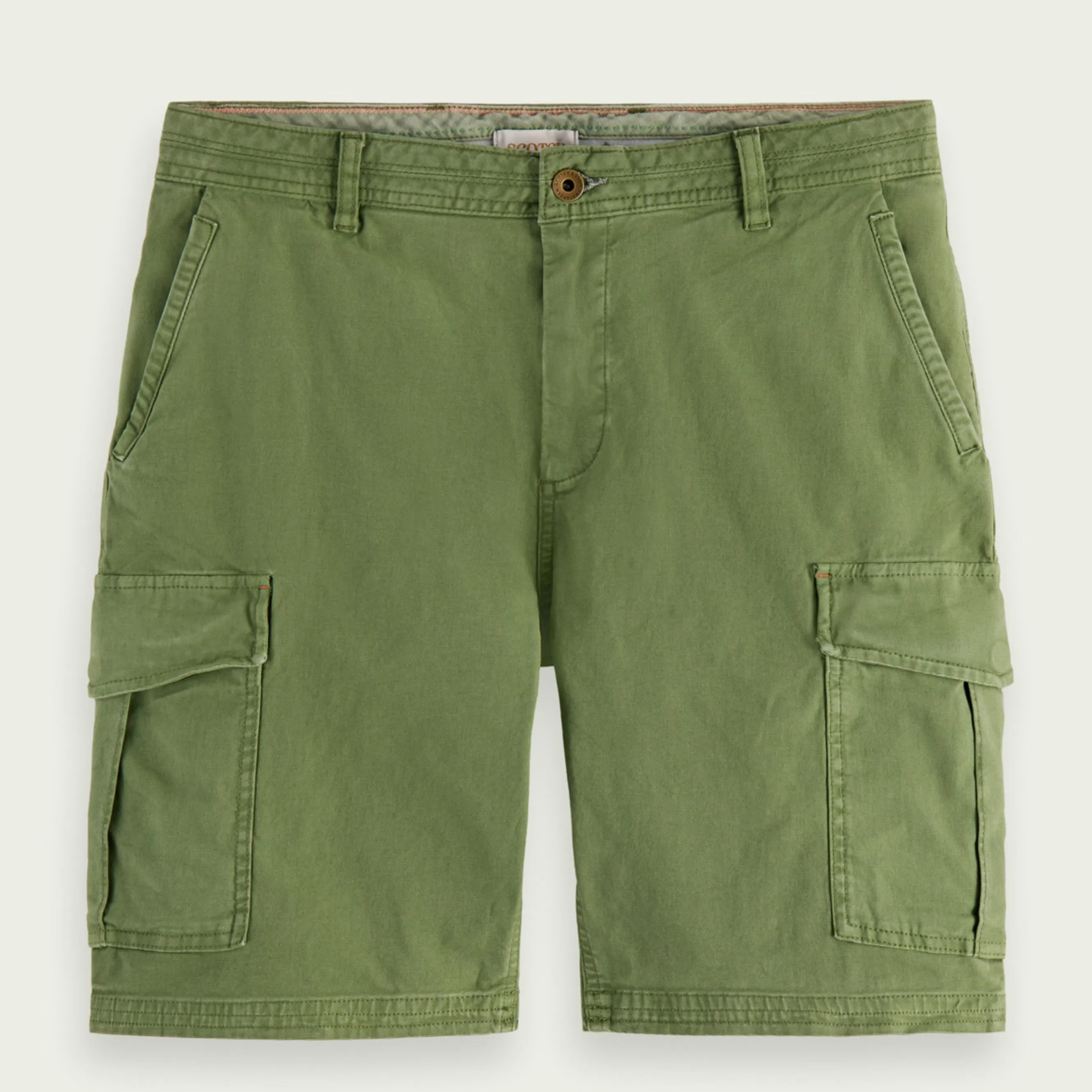 Fave Garment-Dyed Cargo Shorts (Army)