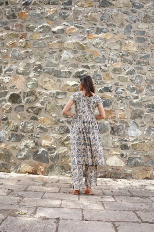 Floral Printed Kurta with pants