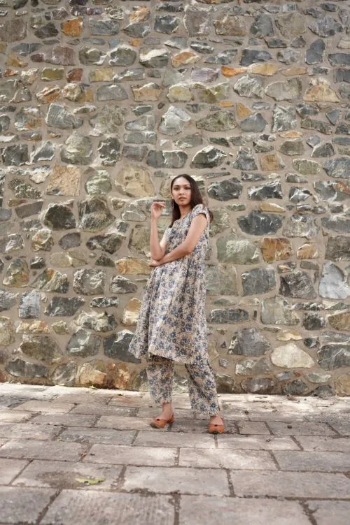 Floral Printed Kurta with pants