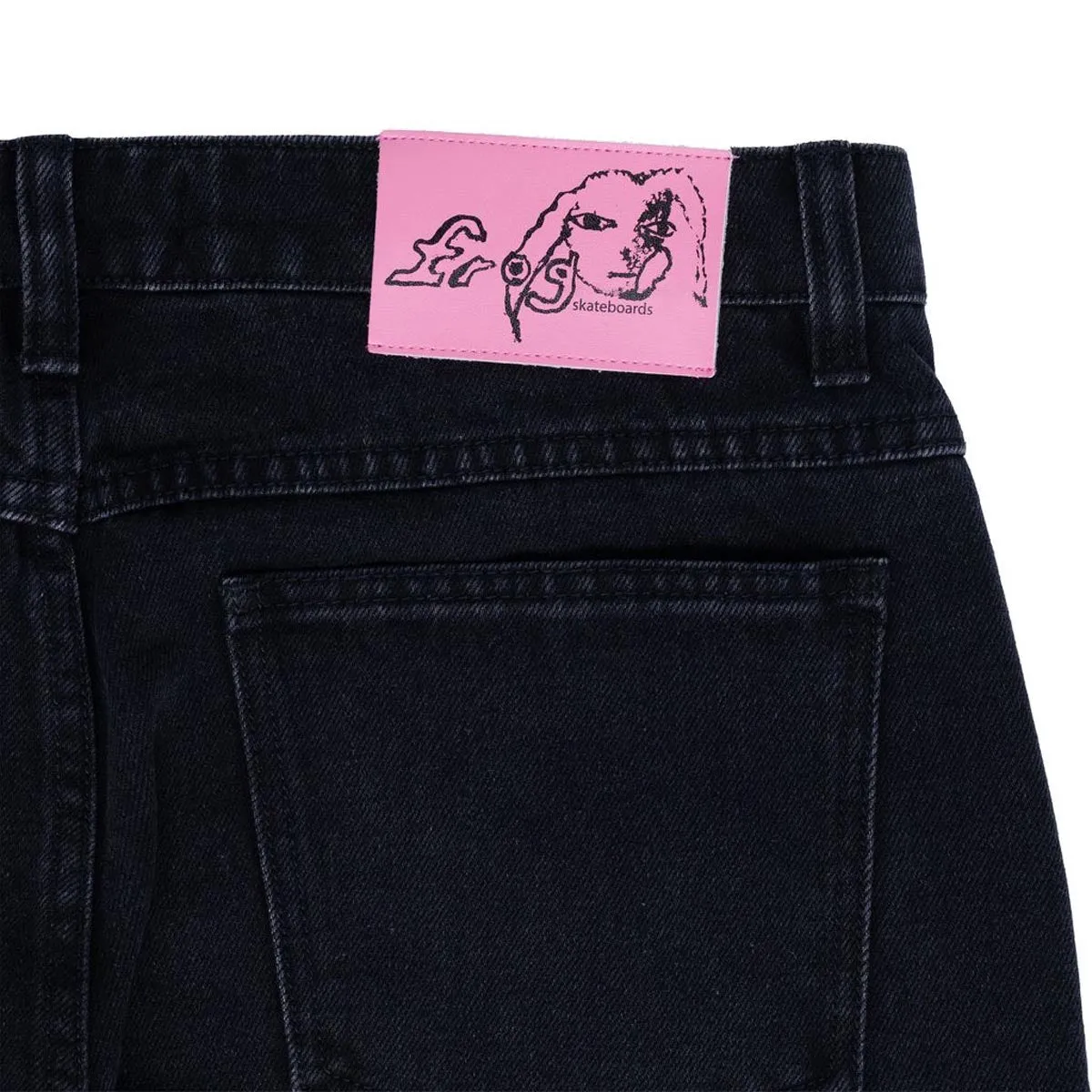 Frog Relaxed Fit Bootcut Jeans - Black