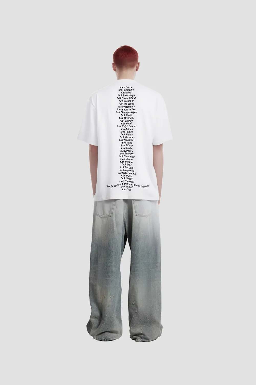 Fuck Tee White Version