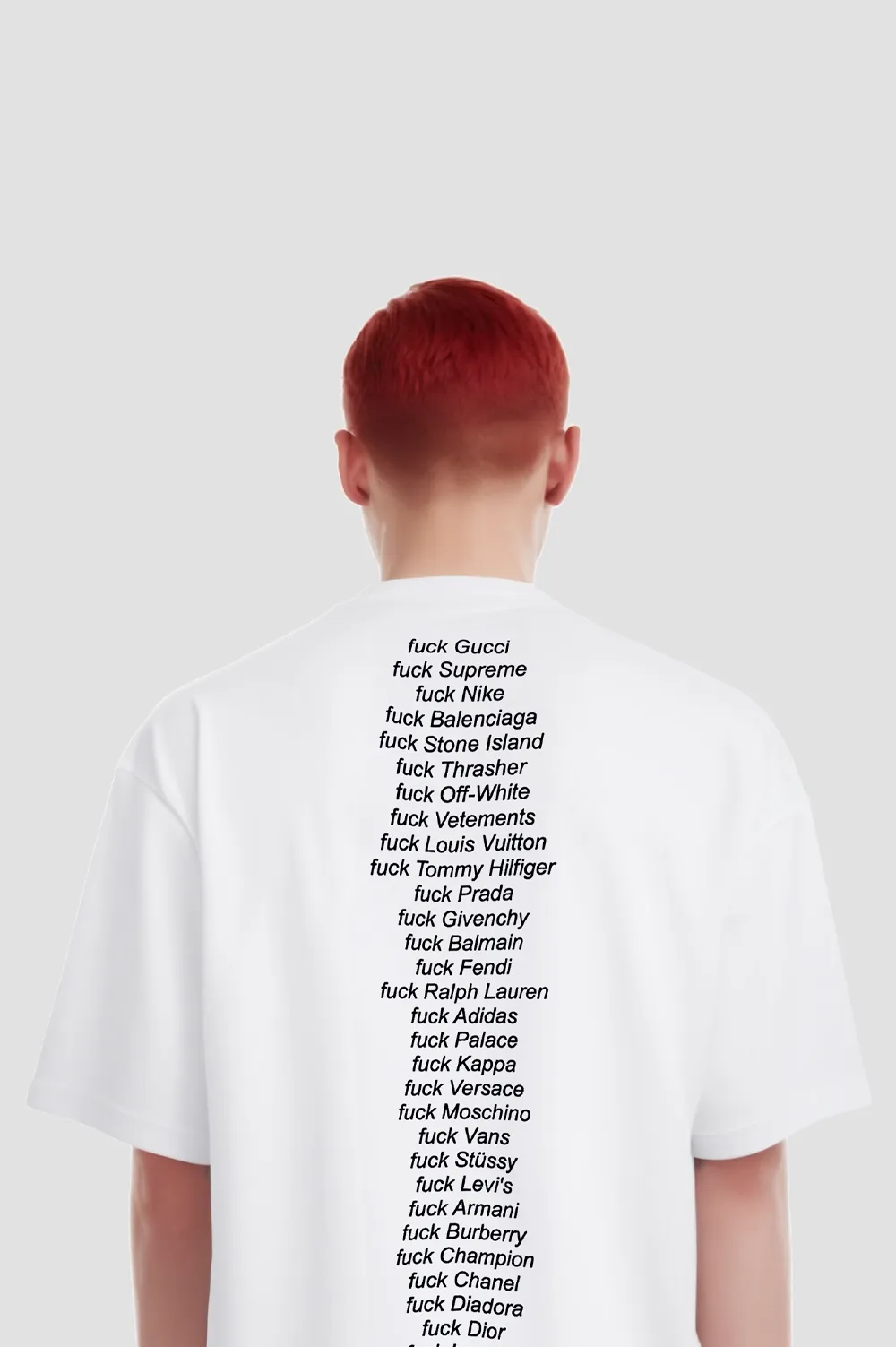 Fuck Tee White Version