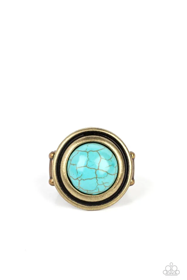Paparazzi Ring ~ Drive You Wild - Brass