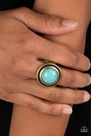 Paparazzi Ring ~ Drive You Wild - Brass