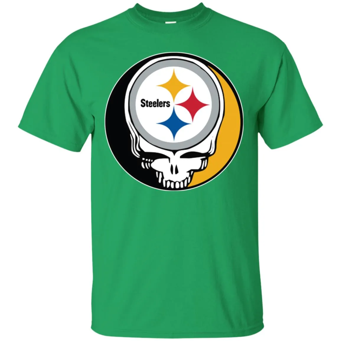 Pittsburgh Steelers Grateful Dead Steal Your Face Football Nfl Shirts