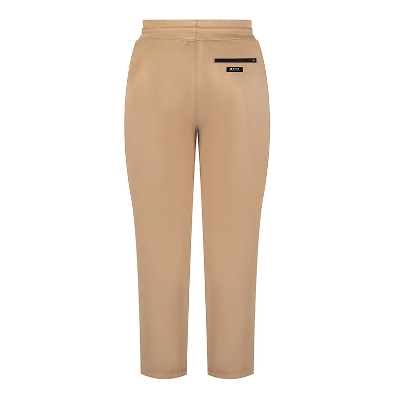 Premium Straight Pants For Women - Light Brown