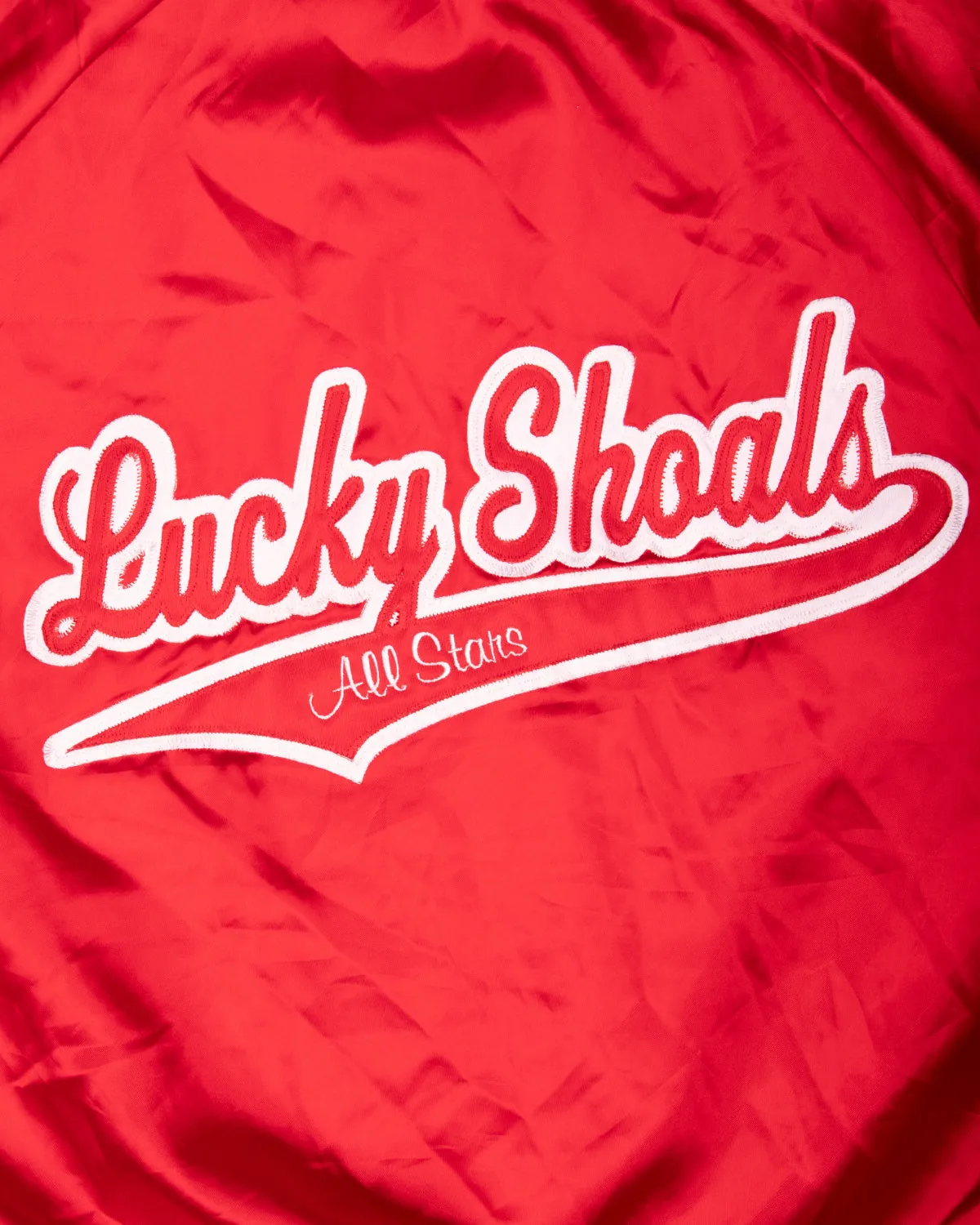 Red Lightweight Varsity Jacket