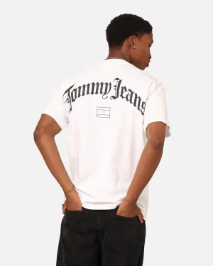 Tommy Jeans Relaxed Grunge Arch Back T-Shirt White
