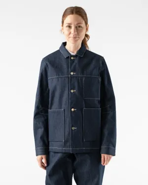 Toogood Carpenter Jacket in Denim Indigo