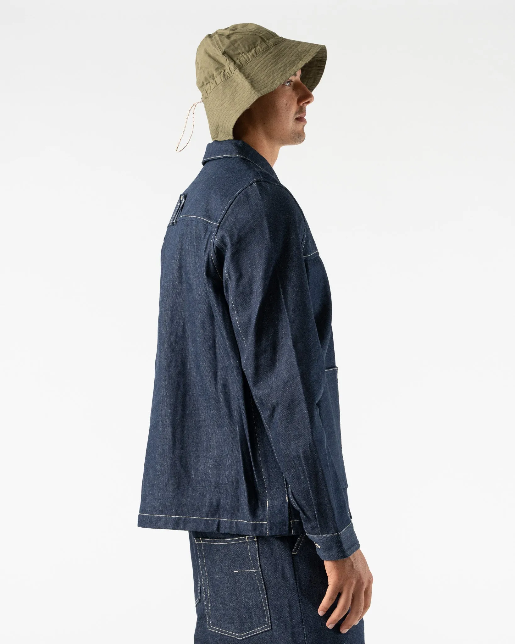 Toogood Carpenter Jacket in Denim Indigo