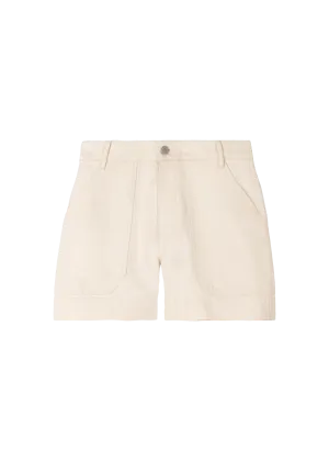 Utility cotton shorts