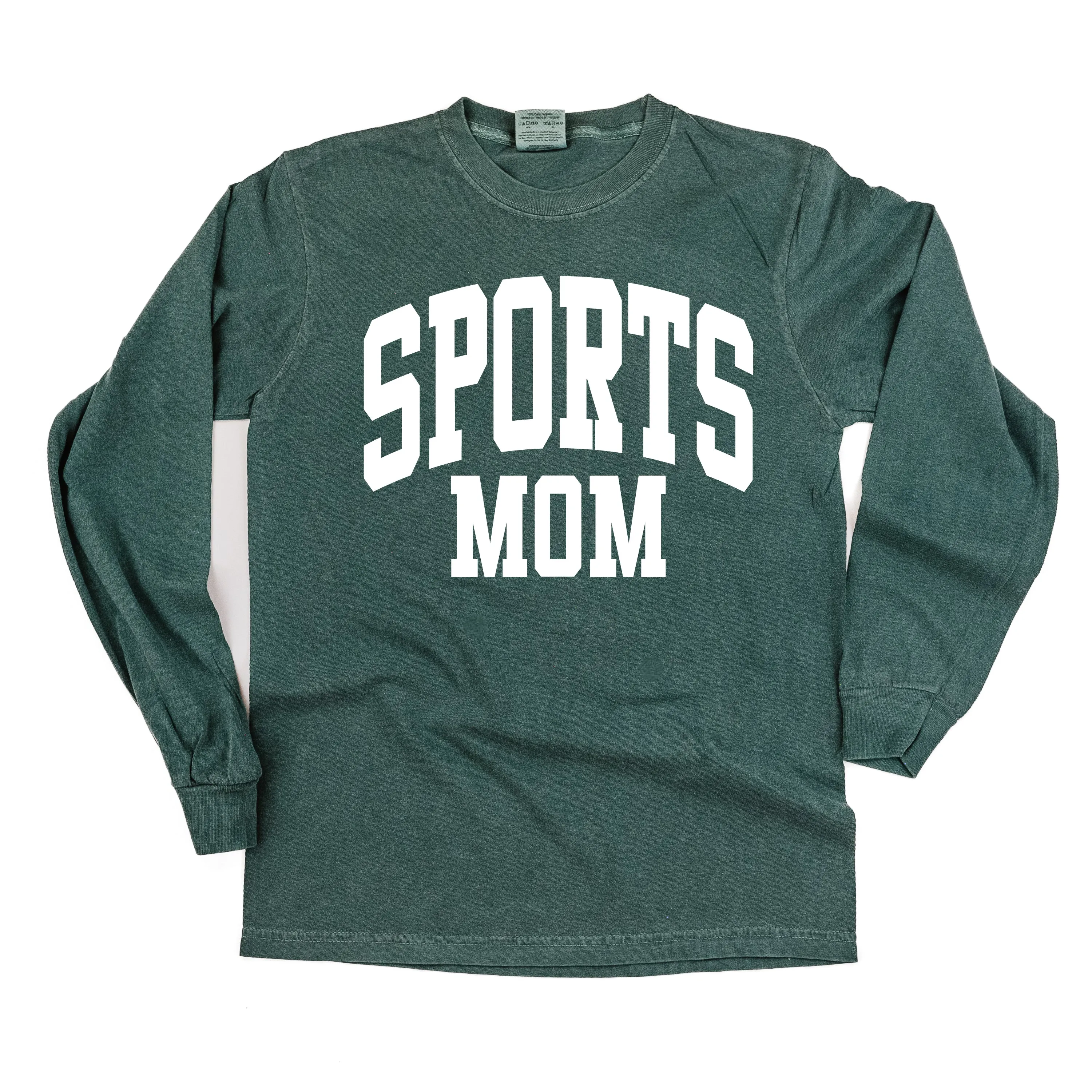 Varsity Style - SPORTS MOM - LONG SLEEVE COMFORT COLORS TEE
