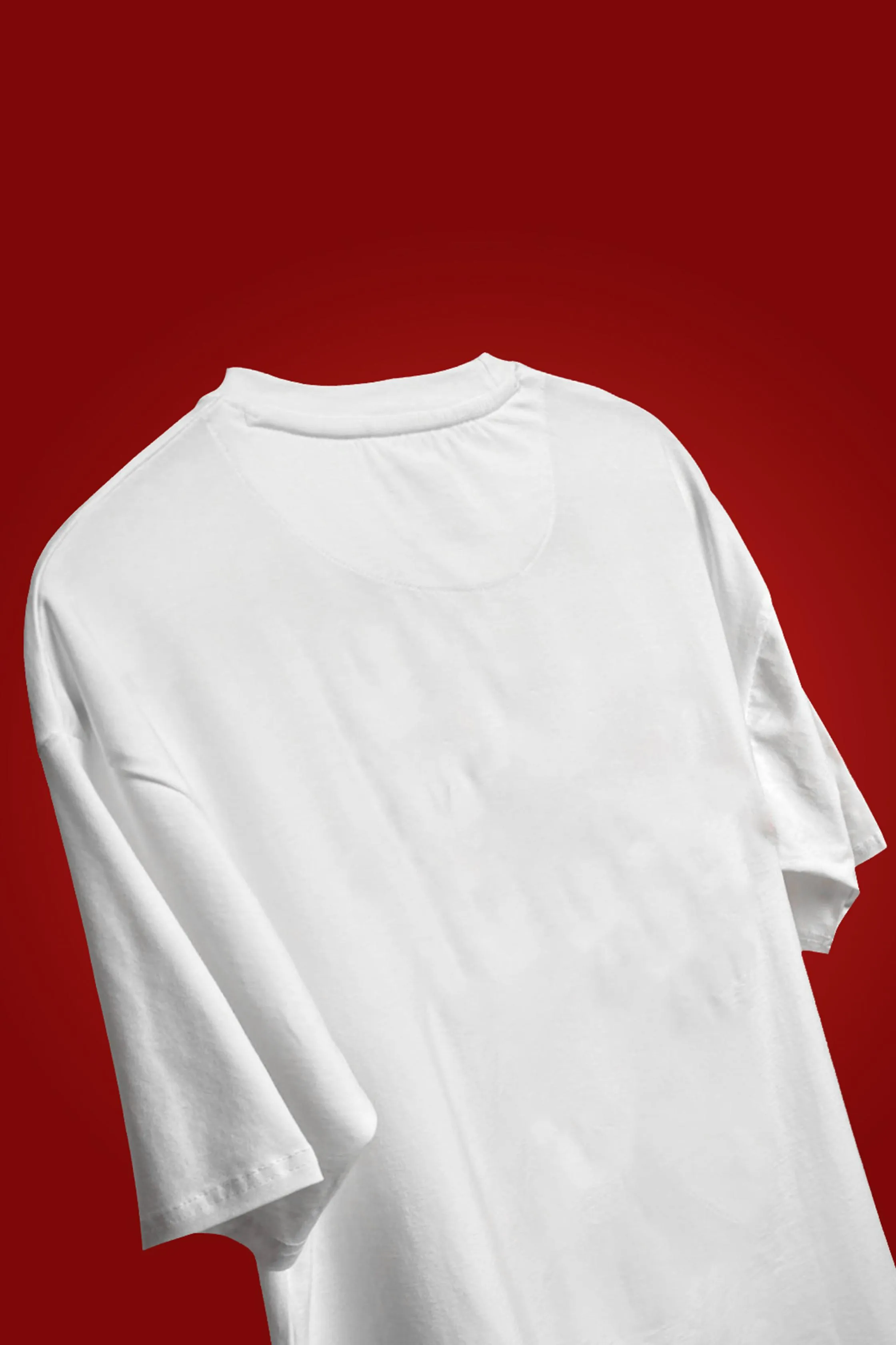 WHITE OVERSIZED T-SHIRT
