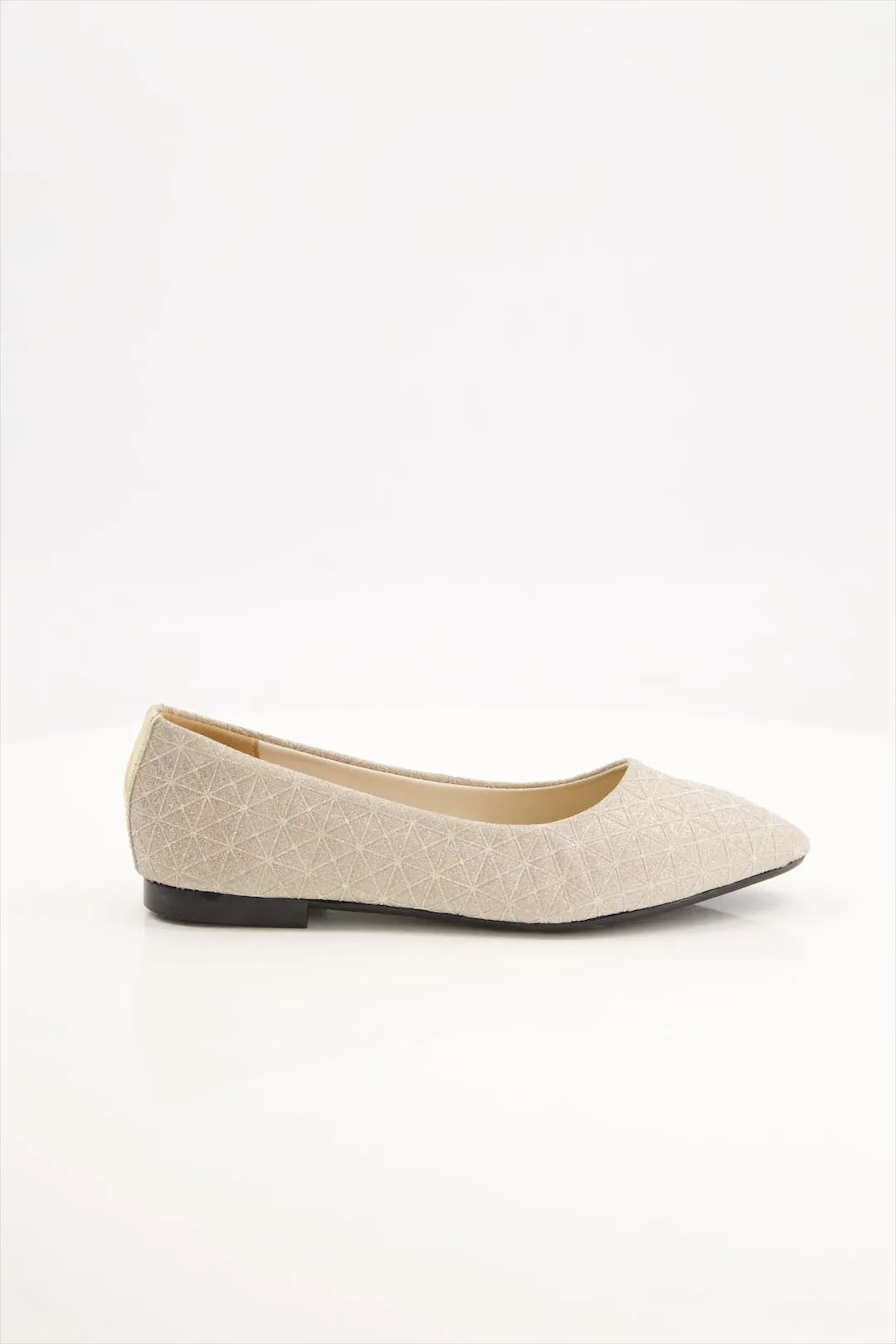 Women Comfy Golden  Pump Shoes