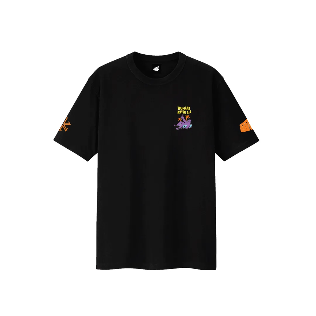 ZOSTEL LIVE IT NOW Oversized T-shirt Black